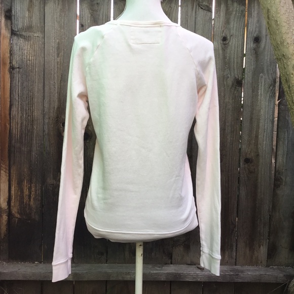 Freecity Woman S Small Top Sweatshirt Powder Pink - Picture 6 of 12